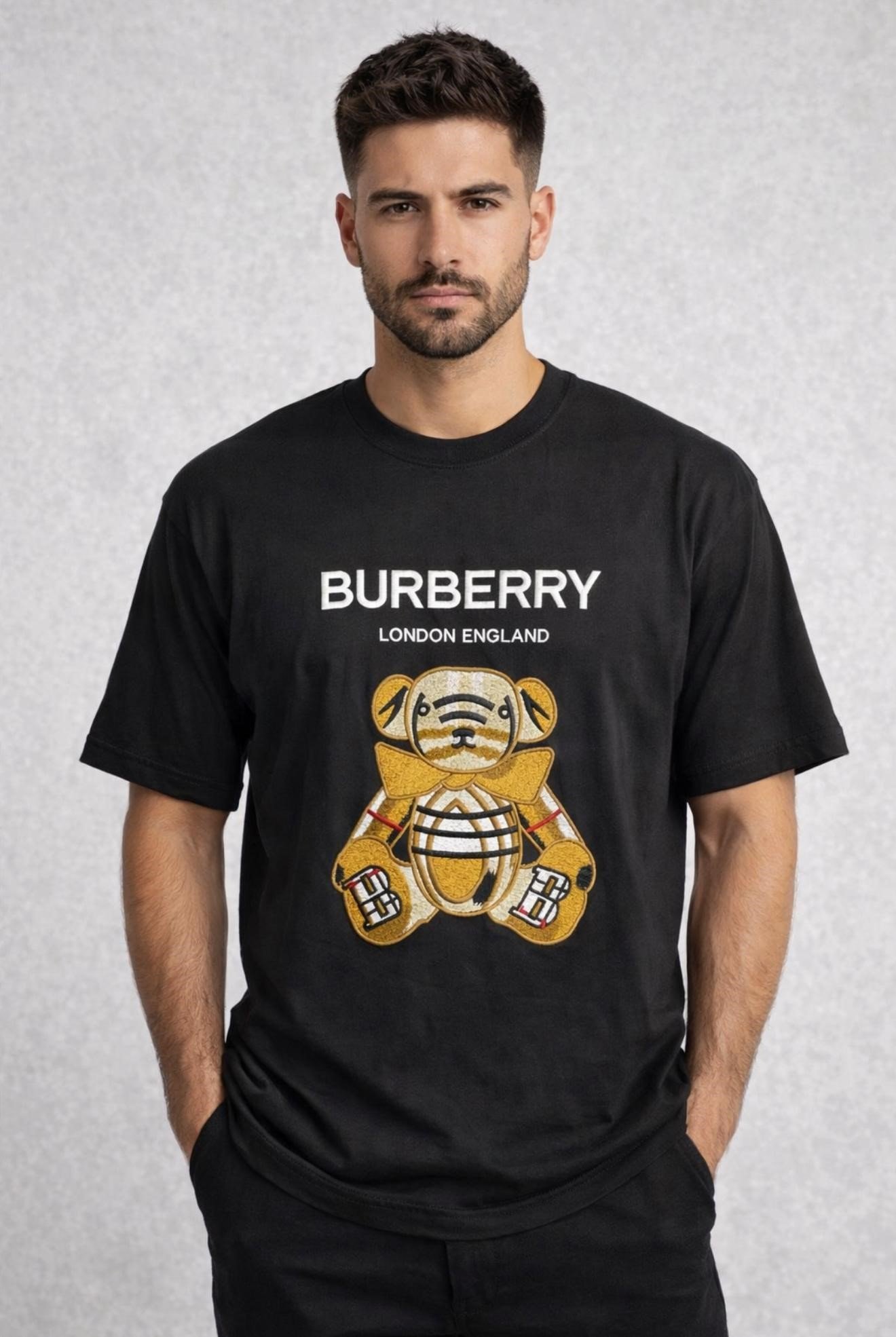 Playera oso black